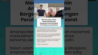 Momen Amanda Manopo Pamer Baby Bump yang Makin Besar, Netizen Soroti Gerakan Janin