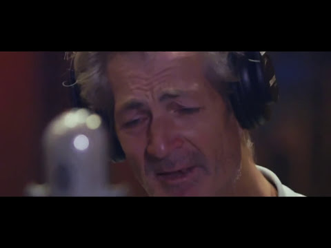 Doug Seegers recording in Cash Cabin Studio with Jill and Magnus