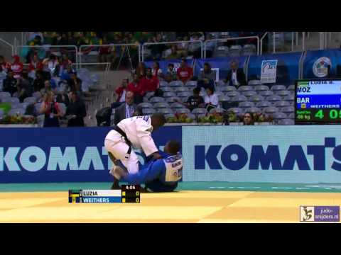 Judo 2013 World Championship Rio de Janeiro: Luzia (MOZ) - Weithers (BAR) [-66kg]