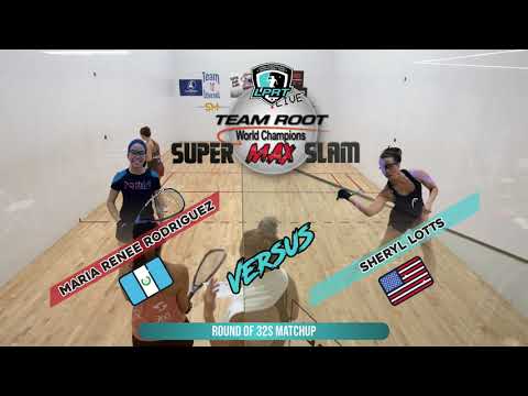 2022 TeamRoot.com Super Max Slam - Round of 32 Singles - Rodriguez vs Lotts