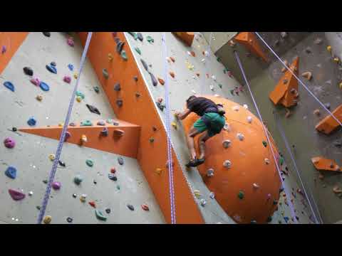 6c onsight Versuch (gelb) #impulsiv #toprope #klettern