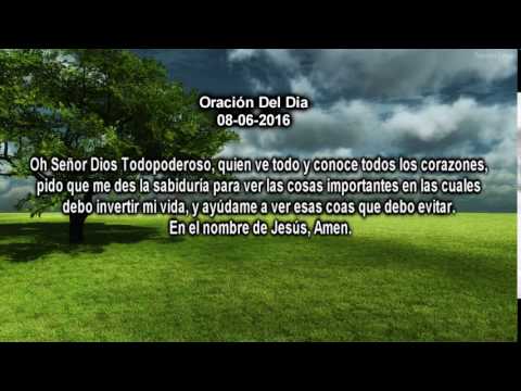Versiculo Biblico y Oracion Del Dia "HOY 08-06-2016"