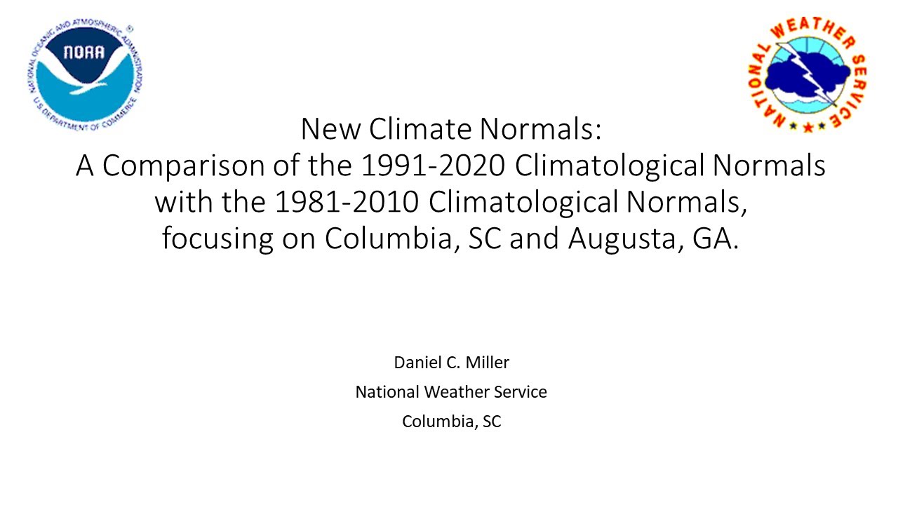 New Climate Normals 1991-2020