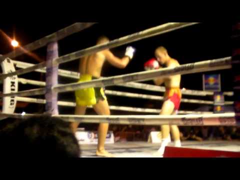 STEPHEN HODGERS vs  BRAIN ROBERTSON WPMF QUEENS BIRTHDAY FIGHT SANAM LUANG BANGKOK rd2