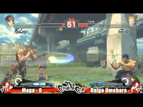 SSF4 : Canada Cup - Winners Bracket - 14/11/2010 - Mago(Fe) vs Daigo(Gu) - part2