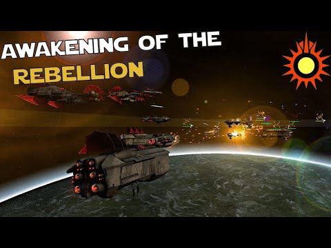 Space Battles For Days!! - Awakening of The Rebellion - BlackSun (ep 75)