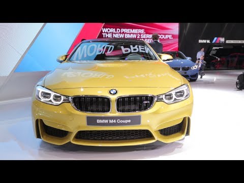 2015 BMW M4 and M3 - 2014 Detroit Auto Show