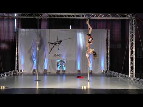 PoleArt Hungary - IPSF Artistic 2017 - Ioanna Tzimika & Maria Bogogiannidou - Semi-Pro Doubles Open