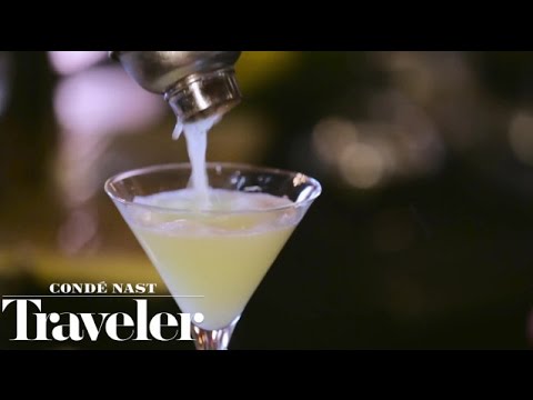 The Pear Martini at Off The Record in Washington D.C.