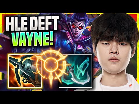 DEFT BRINGS BACK HIS ICONIC VAYNE! - HLE Deft Plays Vayne ADC vs Samira! | Season 11