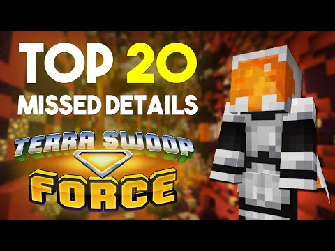 Noxcrew - The Top 20 Details you probably missed in Terra Swoop Force (Minecraft Adventure Map)