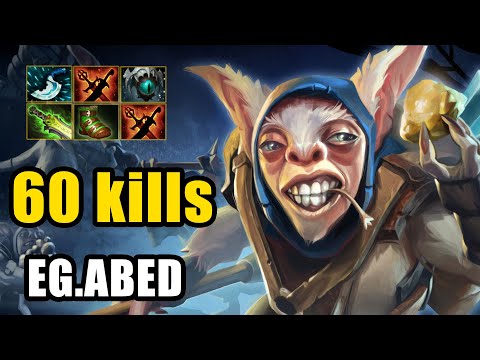 EG.ABED - MEEPO 60 KILLS | Dota 2 Pro Player