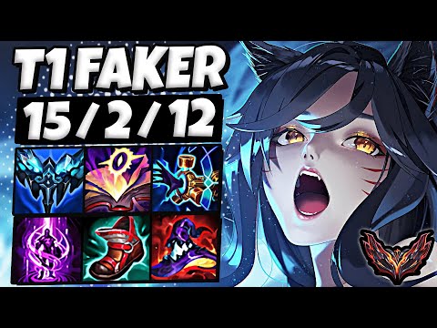 T1 Faker Ahri vs Syndra MID [ Triple Kill ] Korea Grandmaster Patch 13.5 ✅