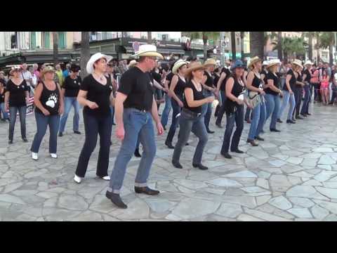 Pavement ends line dance