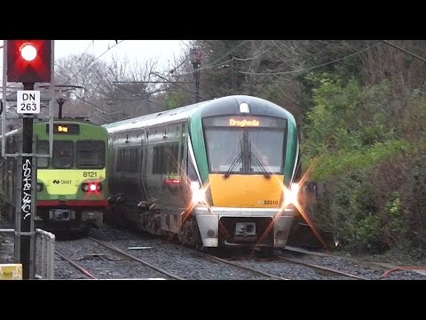 Irish Rail 22000 Class Intercity Train 22310 - Raheny Station, Dublin