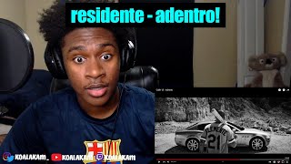 he really came from the STRUGGLE! Calle 13 - Adentro | reaction