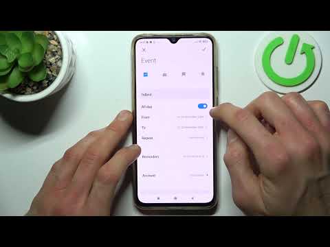 How to Add Event to Calendar In XIAOMI Mi 9 Lite