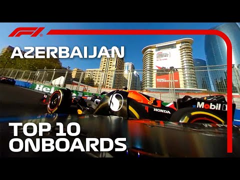 F1 第4戦アゼルバイジャンGP 決勝レースオンボード映像まとめ動画2023