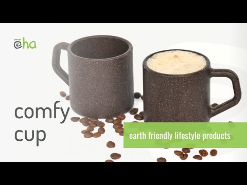 Comfy.  coffee mug. Eco-Conscious Tea Mugs
