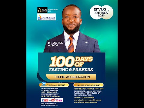 Welcome to Day 49 of 100 Days Fasting & Prayers with Dr. Justice Avevor
