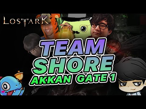 NEW LEGION RAID AKKAN GATE 1 PROGRESSION! - The best fun team ever