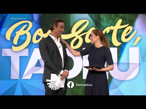 Encerramento do "Fantástico" com despedida de Tadeu Schmidt - 14/11/2021