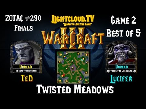 TeD (UD) VS Lucifer (UD) - WC3 G2 - ZOTAC #290 Finals