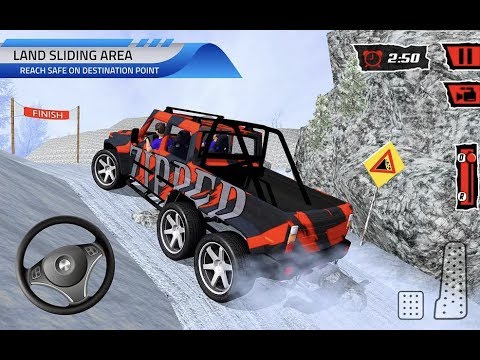 6x6 Offroad Truck Driving: Uphill 6x6 Driver Game Android Gameplay