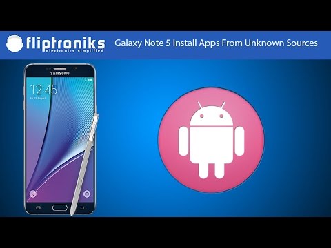 Samsung Galaxy Note 5 Install Apps From Unknown Sources - Fliptroniks.com