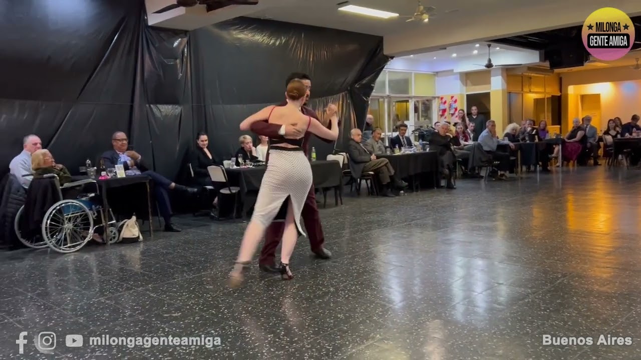 Alejandro Beron y Kelly Lettieri - Milonga Gente Amiga - 01/OCT/2023 (2/3)