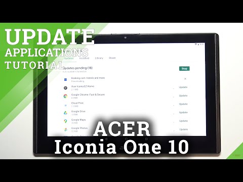 How to Update Apps in ACER Iconia One 10 – Download Latest App Version