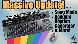 Video thumbnail for Donner B1 Firmware Update V1.1 - This Synth Keeps Getting Better! by Tiger Arcade