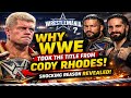 Real Reason WWE Took The Title Off Cody Rhodes Revealed