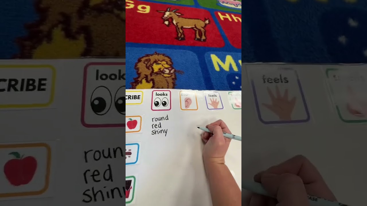 Join me for one of our engaging Five Senses lessons! I've created a reusable poster board using