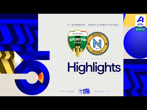 Sporting Sala Consilina-Napoli Futsal 5-1 | Goals and Highlights | Matchday 1 | Serie A KINTO 202...