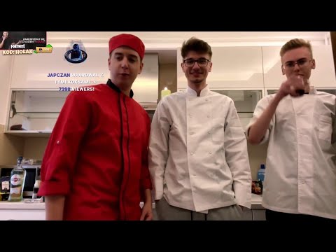 Szef kuchni i jego pomagierzy 😎🤙