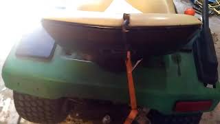 John Deere 265 hot wire start. When you here a click but srarter won't engage.