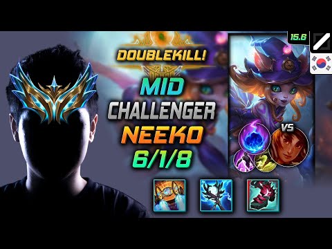 Neeko Mid Build Hextech Rocketbelt Arcane Comet - LOL KR Challenger Patch 15.6