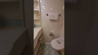 Pacific Adventure (now Carnival Adventure) interconnected interior cabins 10532/10528. October 2023.