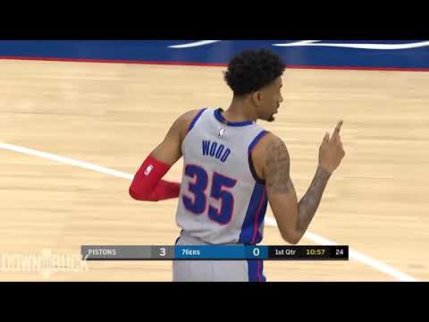 Christian Wood pump fake and dunk