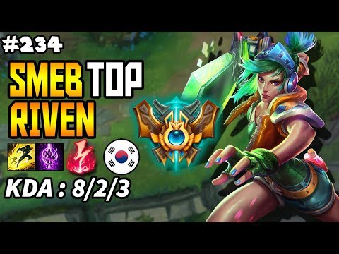 KT SMEB Riven vs Gangplank - Korea Challenger Season 8
