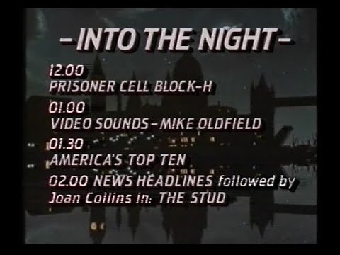 Thames Into The Night Continuity & Adverts | 5th / 6th August 1987