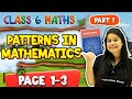 Patterns In Mathematics Part 1 Class 6 Maths Chapter 1 Ganita Prakash New NCERT 2025 26