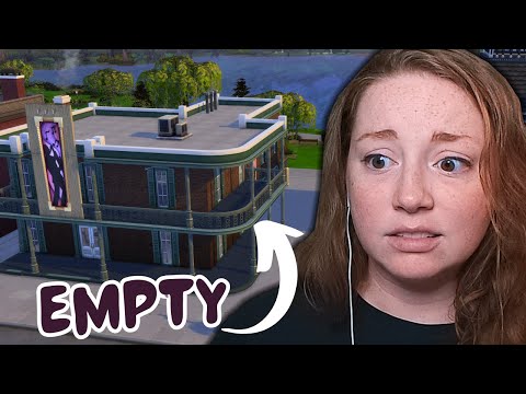 I renovated this tragic nightclub in The Sims 4..