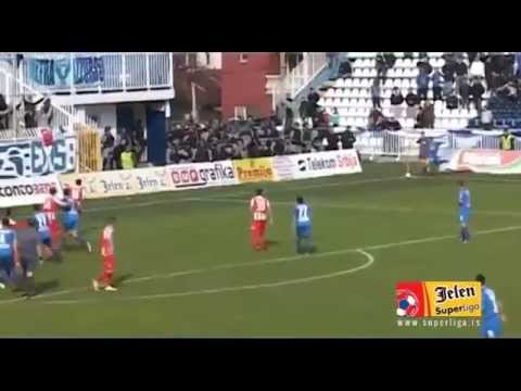 JSL 2013/14: 17.04.2014 24.Kolo: Novi Pazar - Crvena zvezda 0:1 (0:1)