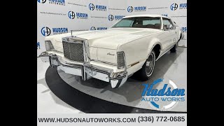 Video Thumbnail for 1975 Lincoln Continental