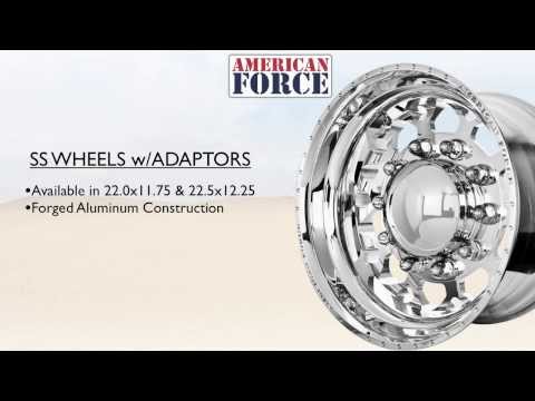 American Force Wheels Super Single Wheels Adaptors Tutorial