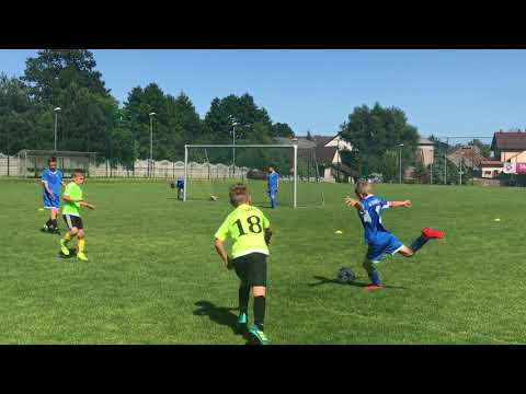 Mecz żaków LKS Żarki vs Górnik Libiąż 1 połowa czerwiec 2018