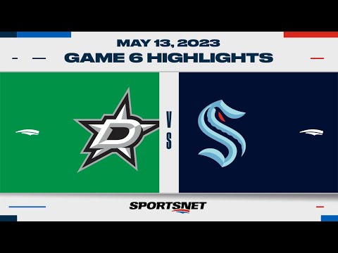 NHL Game 6 Highlights | Stars vs. Kraken - May 13, 2023
