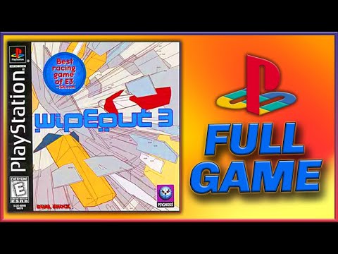 [PSX] Wipeout 3: Full Game Walkthrough / Longplay - HD